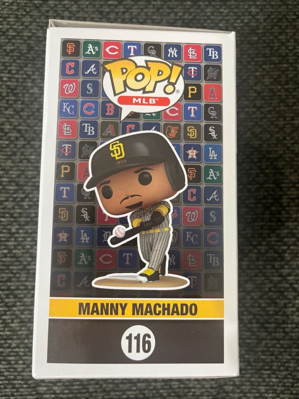 Funko POP! MLB San Diego Padres Manny Machado #116 Dominican Republic 🇩🇴